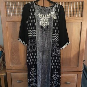 NWOT GORGEOUS BEADED COVER UP
